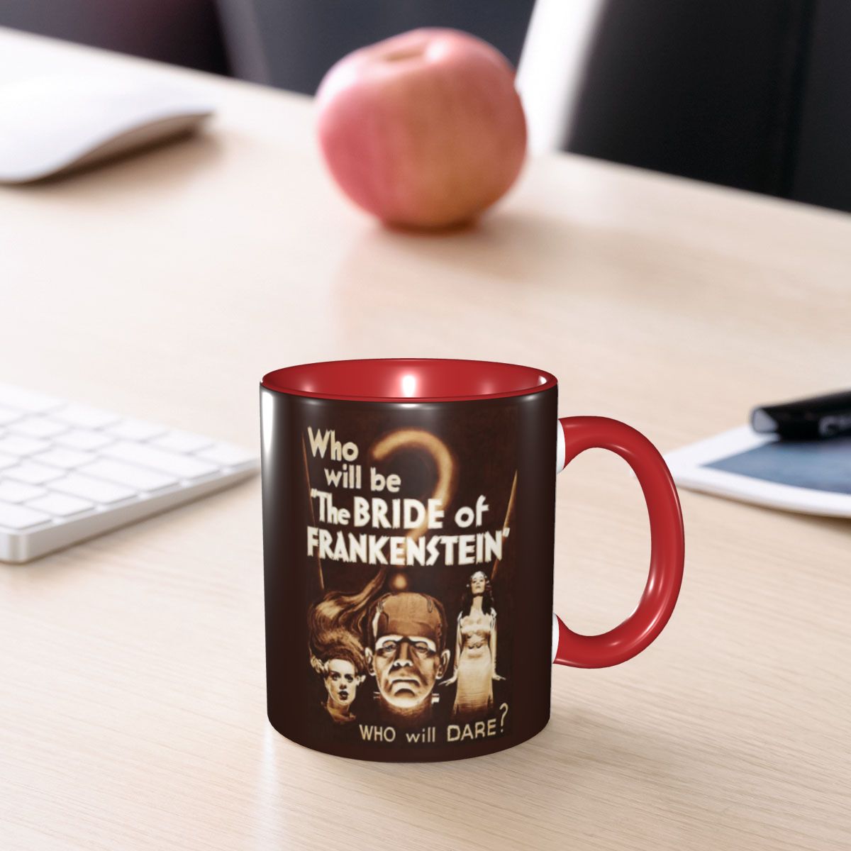 Coffee Tea Poster - เจ้าสาวแห่งแฟรงเกนสไตน์โปสเตอร์แก้วมัคตลกแก้วกาแฟเซรามิกแก้วชาถ้วยนมแก้วเครื่องดื่มของขวัญสำหรับเพื่อน