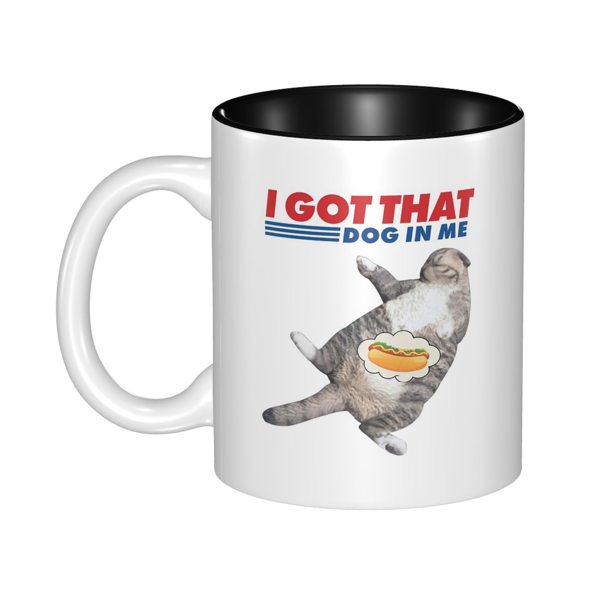 Coffee Tea You And Me - แก้วมัคเซรามิคตลกๆ ลาย 