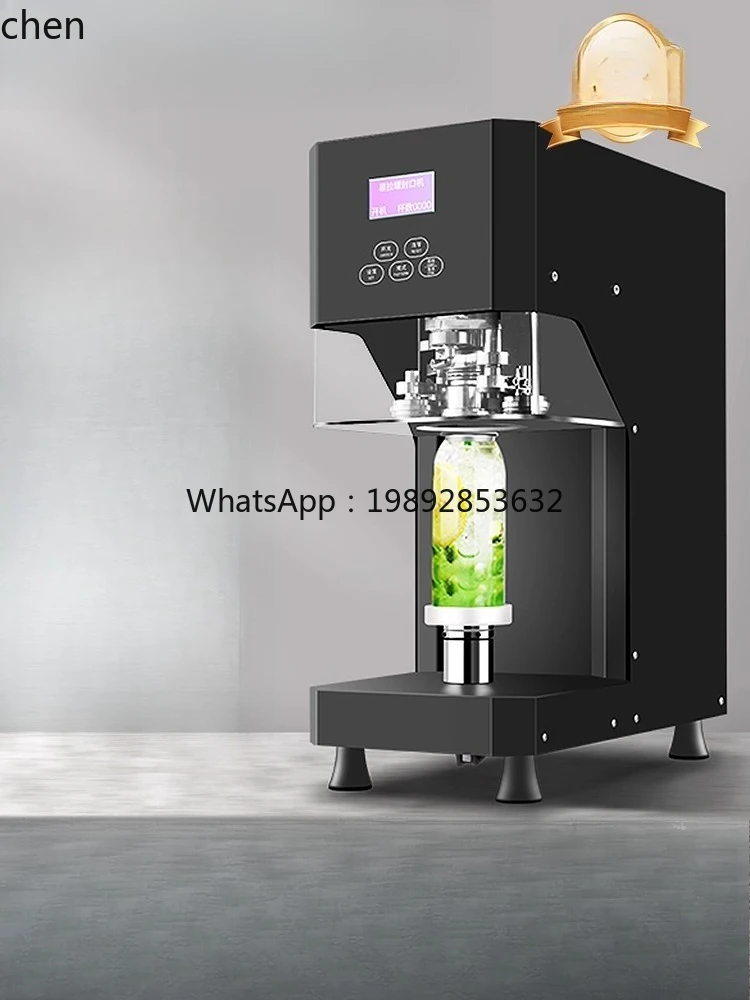 Tea & Coffee Quận 1 - เครื่องปิดฝากระป๋อง cc27 สำหรับร้านชานม เครื่องปิดฝาอลูมิเนียมอัจฉริยะ เครื่องปิดฝากระป๋องเชิงพาณิชย์