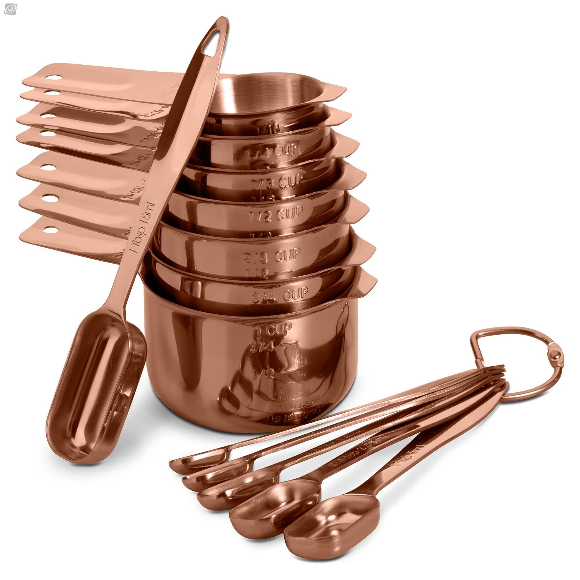 Coffee Tea Sugar Canister Set - 13 Pcs ชุดช้อนส้อมช้อนวัดกาแฟชาปรุงรสห้องปฏิบัติการ Pastry วัดถ้วยชุดสำหรับเบเกอรี่