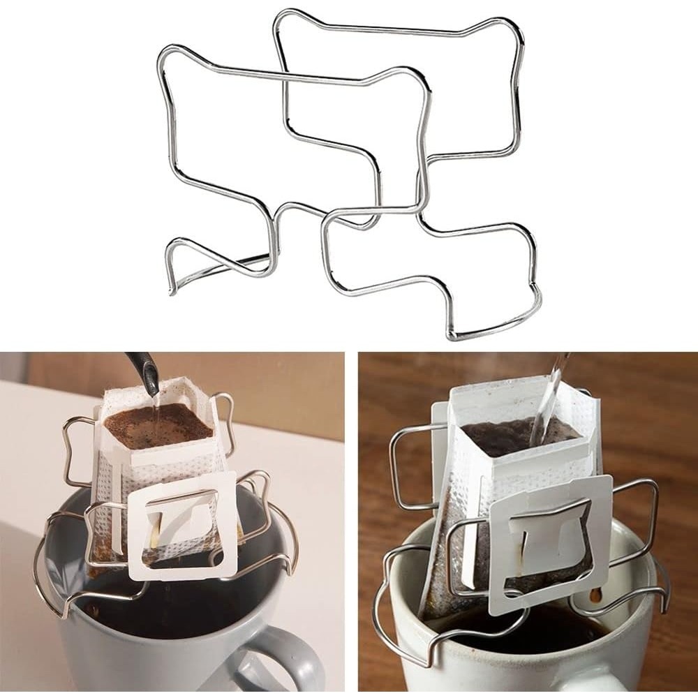 Coffee Tea Paper Cups - ที่ใส่ถุงกาแฟ สแตนเลส 304 ทำความสะอาดง่าย ที่ใส่กระดาษกรองกาแฟแบบใช้ซ้ำได้ สำหรับเก็บกระดาษกรองกาแฟ